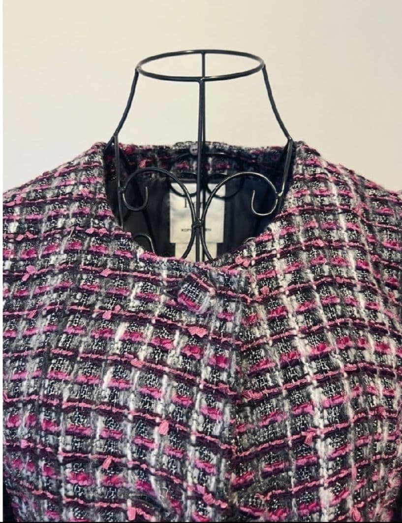 Rene ツイードコート　タグ付定価32万円　美品✨️