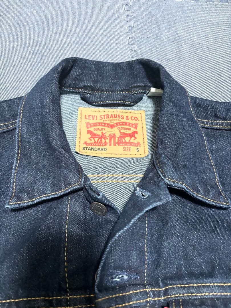 Levi’s デニムセットアップ ジージャンデニムパンツ上下セット501