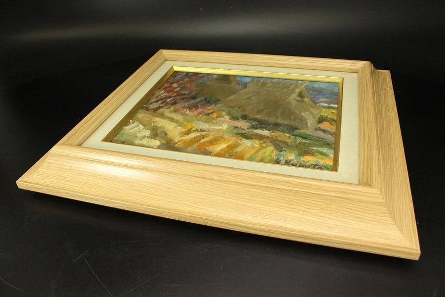 日展作家 早田嘉之 山村(ZE543)