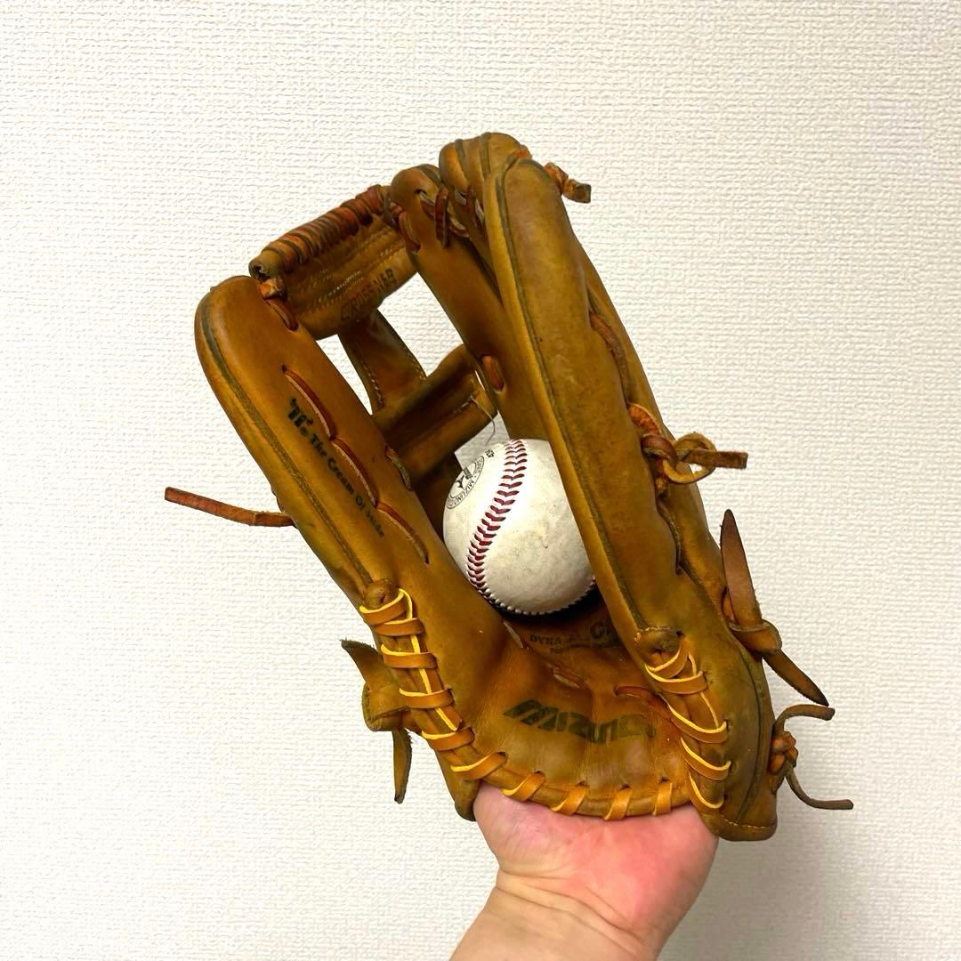 415 ミズノ ビューリーグ 型抜群 即戦力 硬式 外野手用グローブ