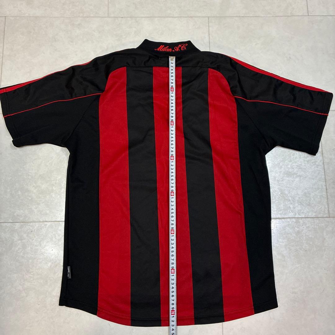 ACミラン adidas シャツ 赤黒（未使用）