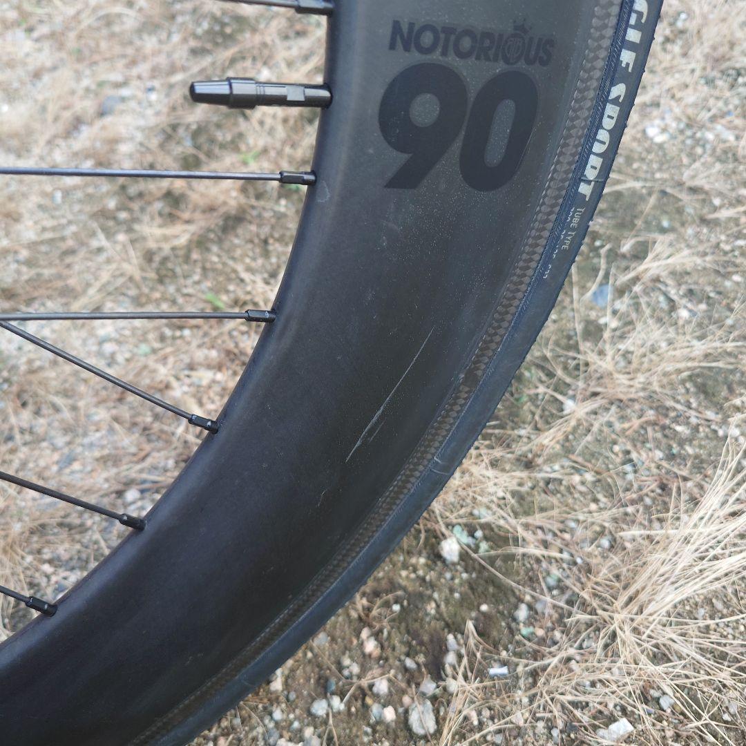 NOTORIOUS 90 カーボンホイール