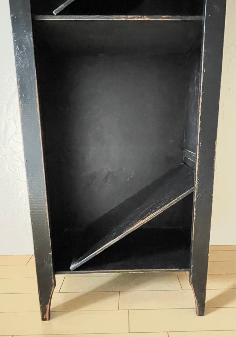 【新春SALE】シェルフ　アンティーク風　シャビー加工(送料込)