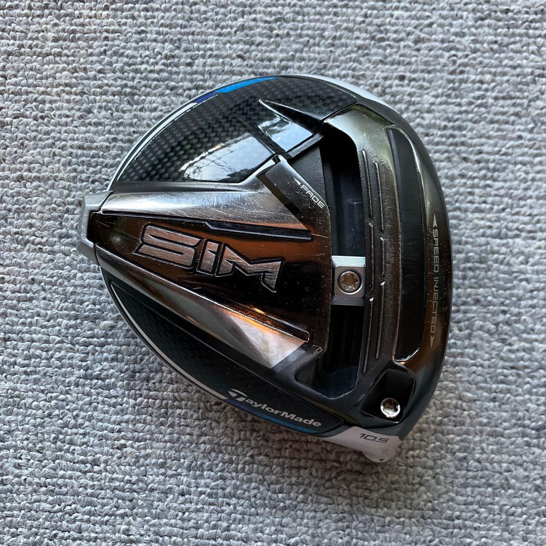 TaylorMade SIM ドライバー 10.5° ヘッドのみ ヘッドカバー付