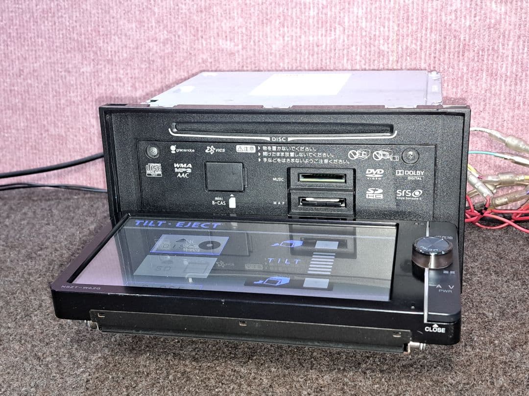 タッチ新品★トヨタ純正 NSZT-W62G BT対応・DVD・地デジ★動作良好