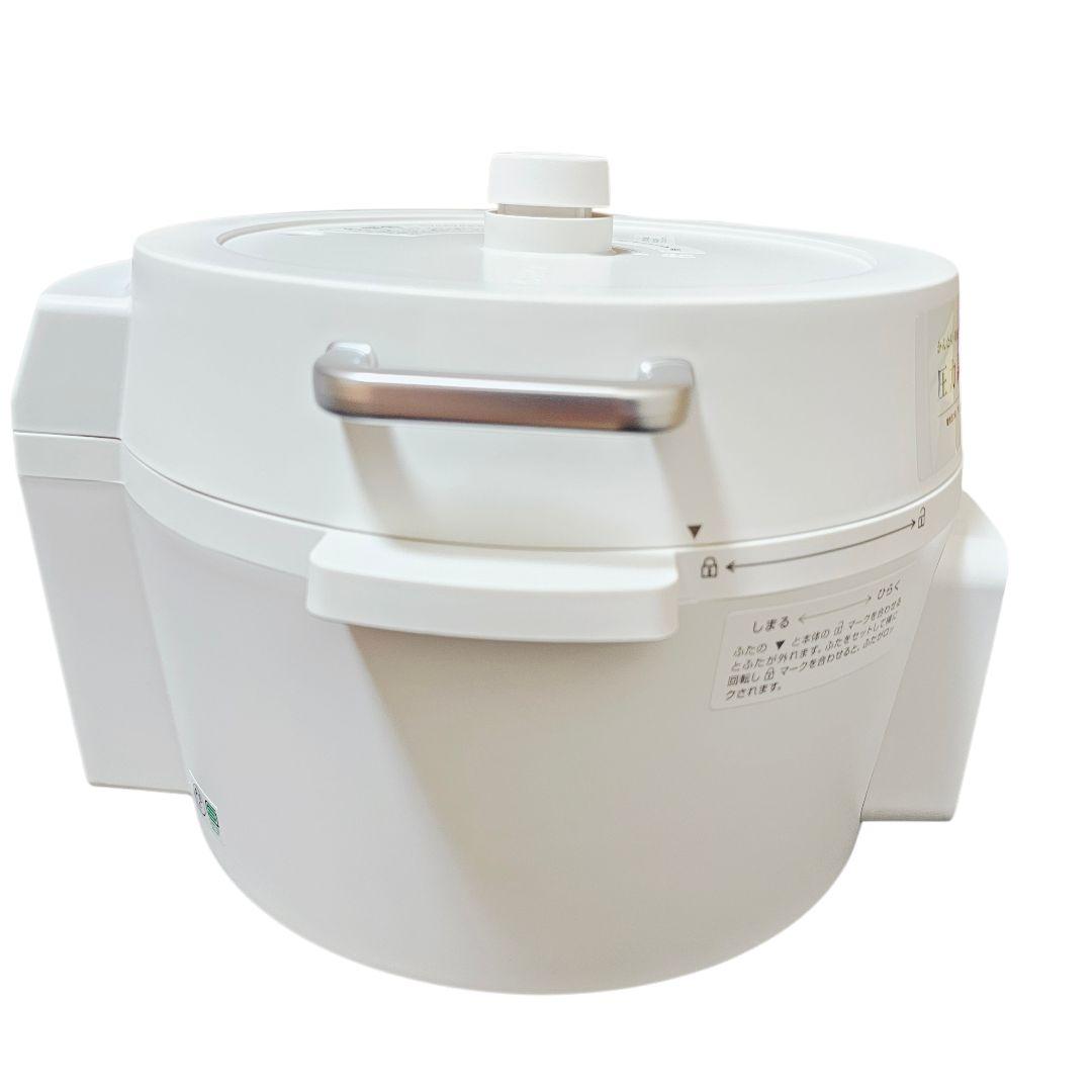 新品 IRIS OHYAMA 電気圧力鍋PC-MA4-W 4.0L 白