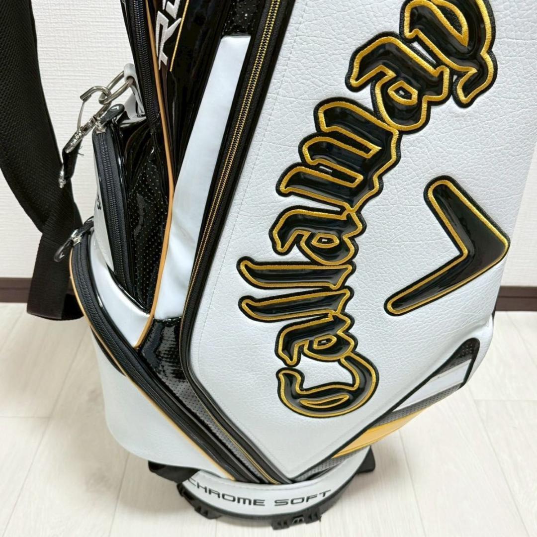美品 Callaway キャロウェイ キャディバッグ ローグst ツアースタンド