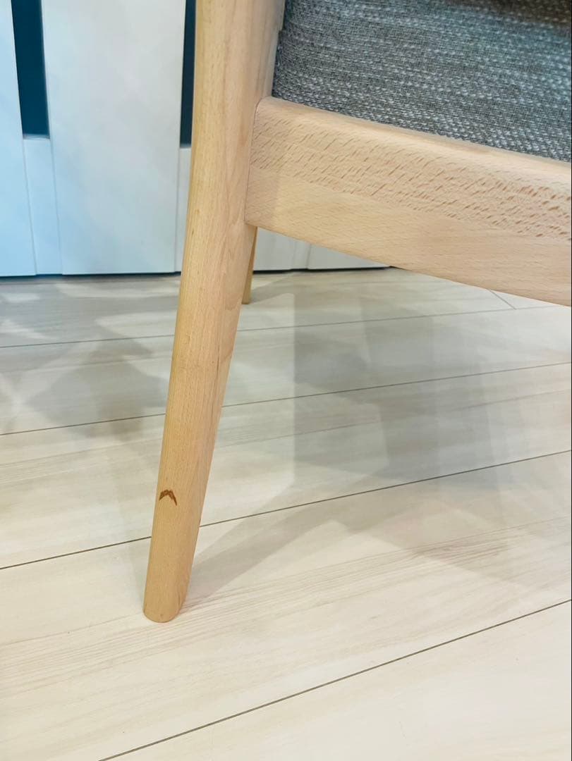 ニトリ　ダイニングチェア NコレクションC-27M肘/DC