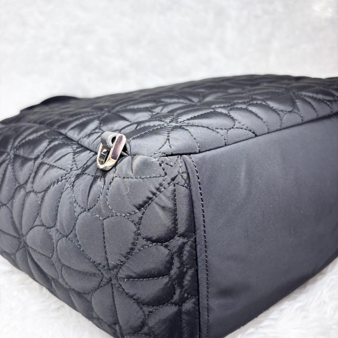 【美品】 大容量 ケイトスペード 3way リュック 黒 ブラック キルティング