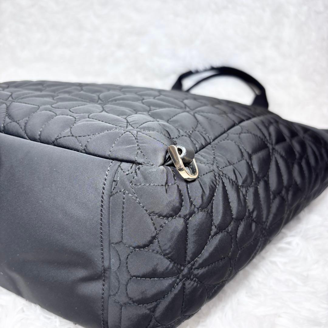 【美品】 大容量 ケイトスペード 3way リュック 黒 ブラック キルティング