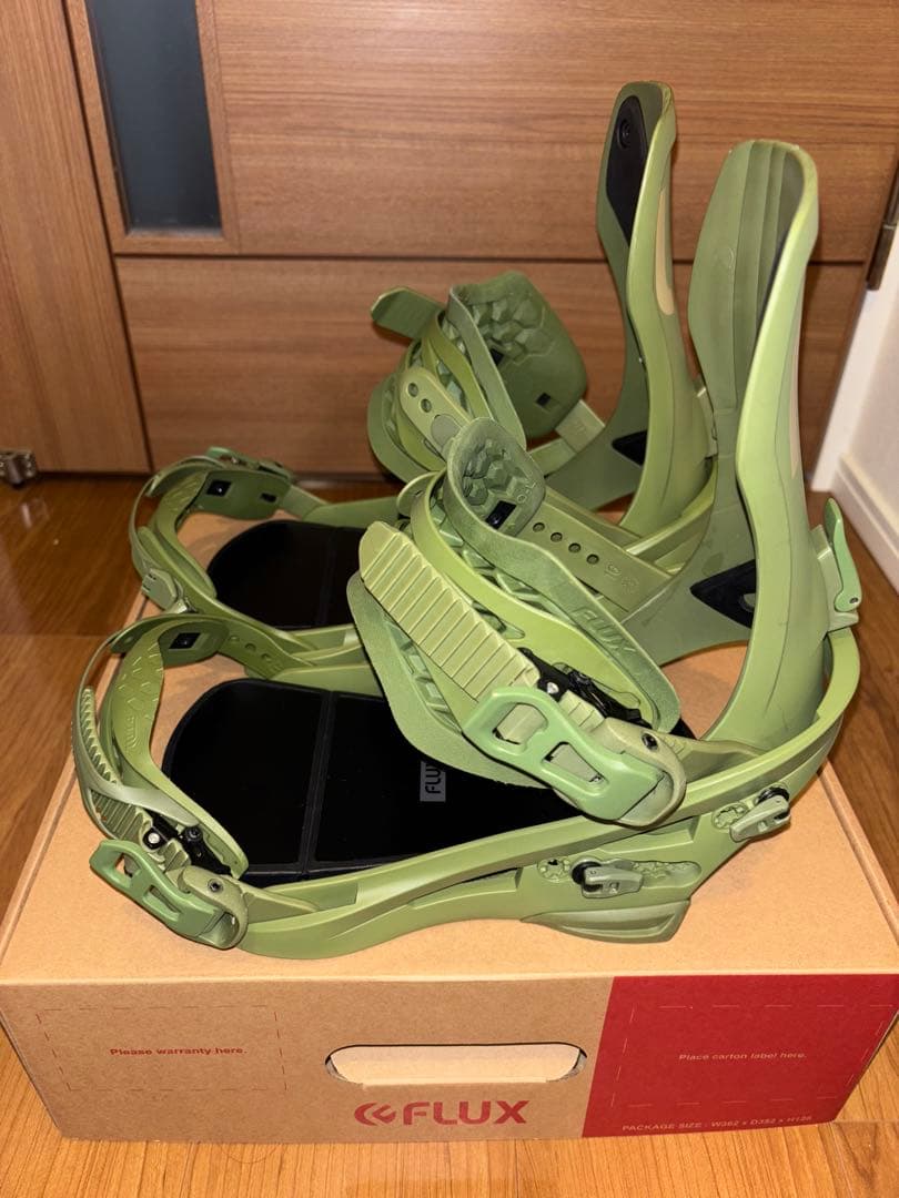 24-25 FLUX ビンディング XF サイズM オリーブグリーン