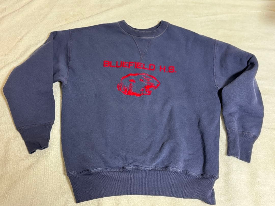 Warehouse ブルーフィールド H.S. スウェット 42 ウエアハウス