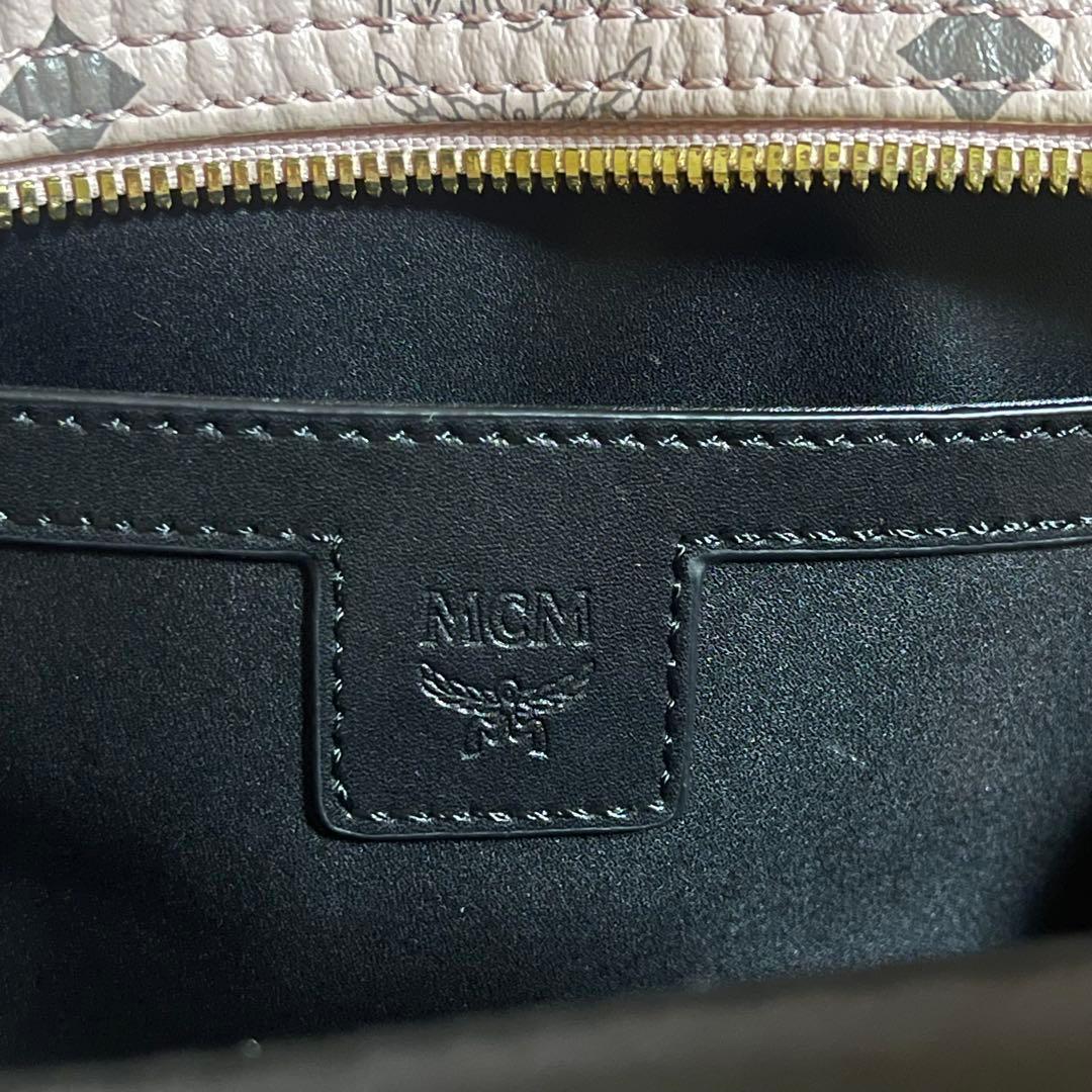 かんかん MCM ミニ パウダーピンク サイドスタッズ ヴィセトススターク