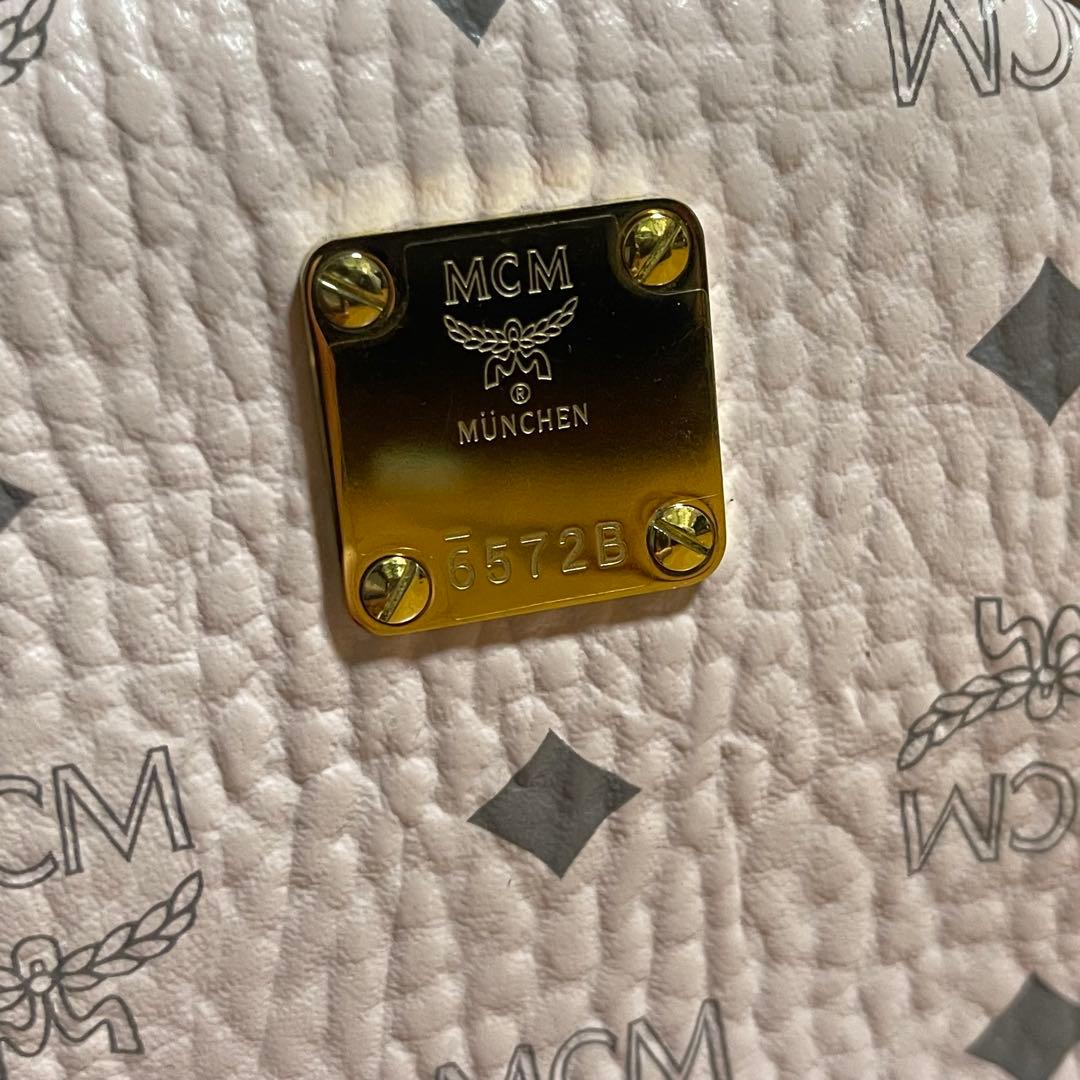 かんかん MCM ミニ パウダーピンク サイドスタッズ ヴィセトススターク