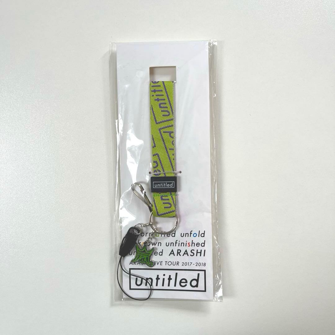 嵐 untitled ネックストラップ 会場限定 緑 アンタイトル グッズ