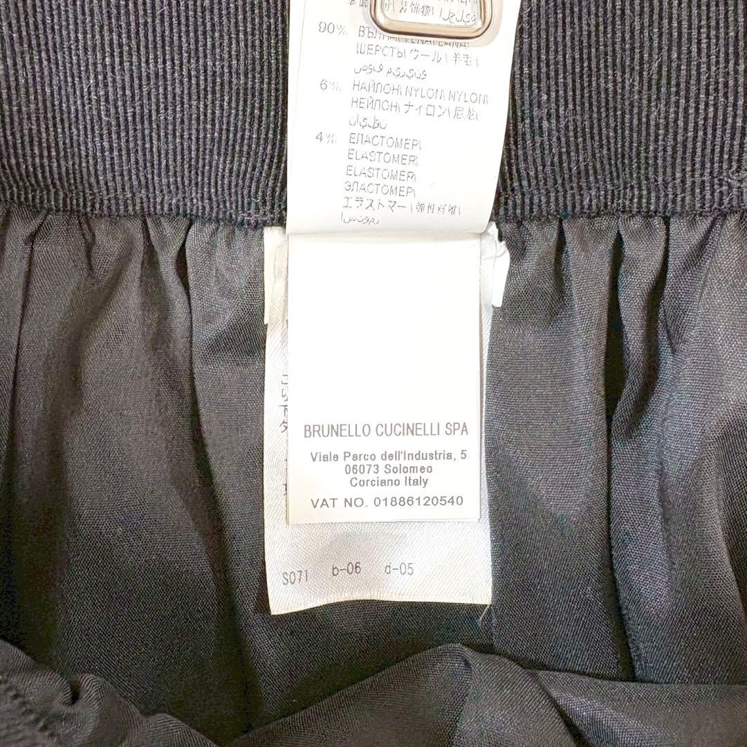 美品✨ブルネロクチネリ　フラワーレース　スカート　ブラック　40