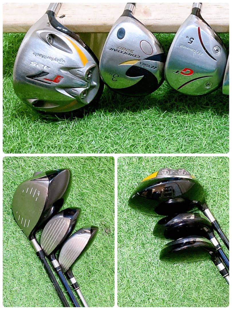 H7 テーラメイド　初心者オススメ　ゴルフ　クラブセット　メンズ　13本