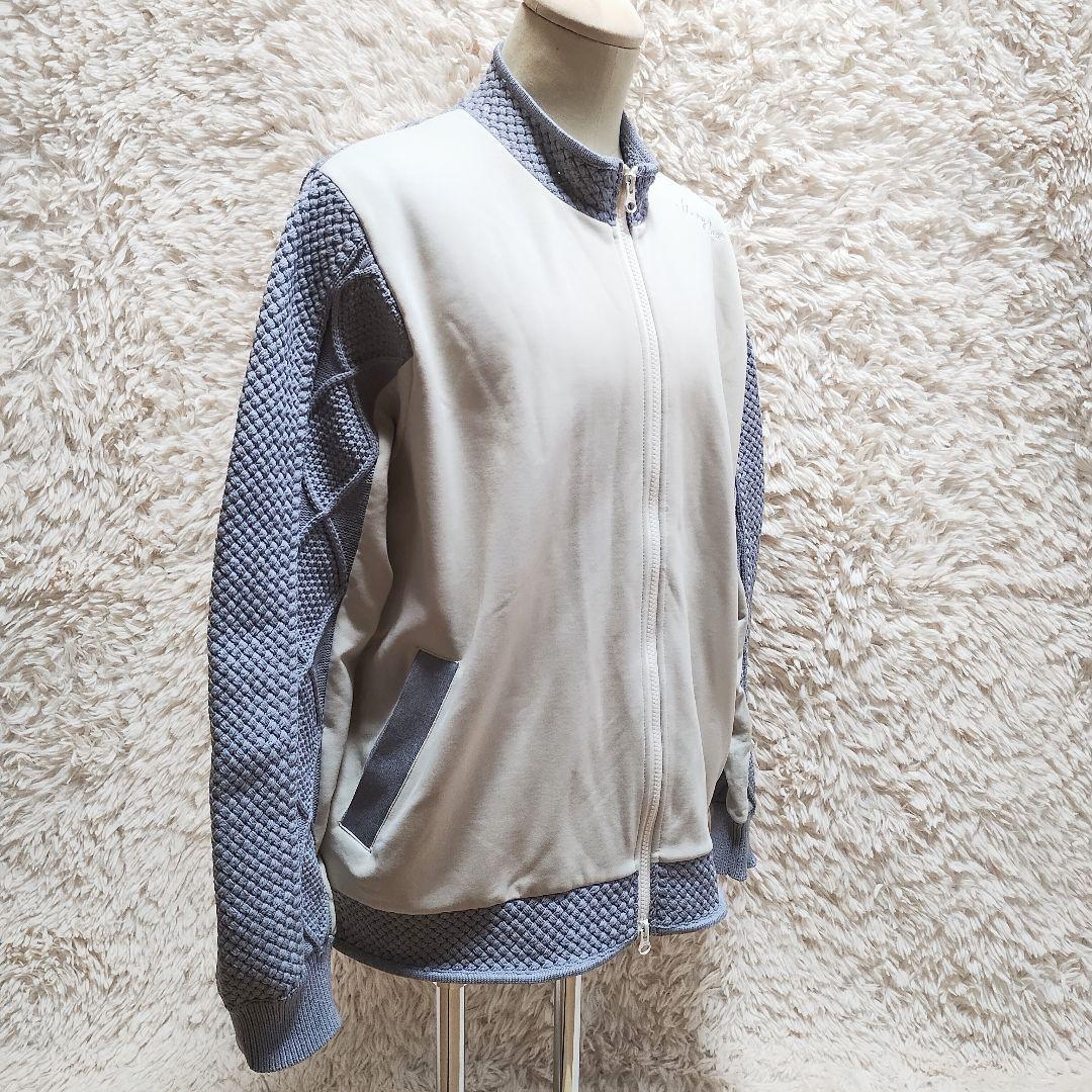 kd　HERG1　フリース×ケーブルニットブルゾン　CORDURA