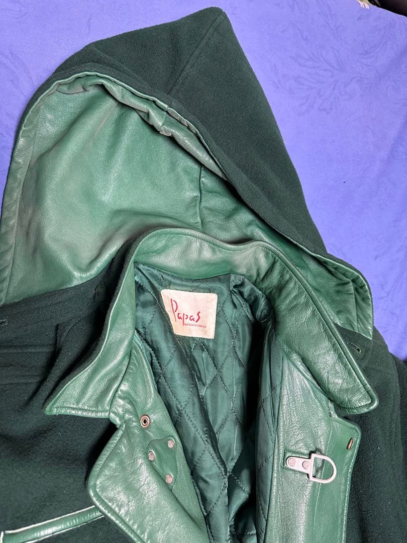 パパス　圧縮ウール　ダッフルコート