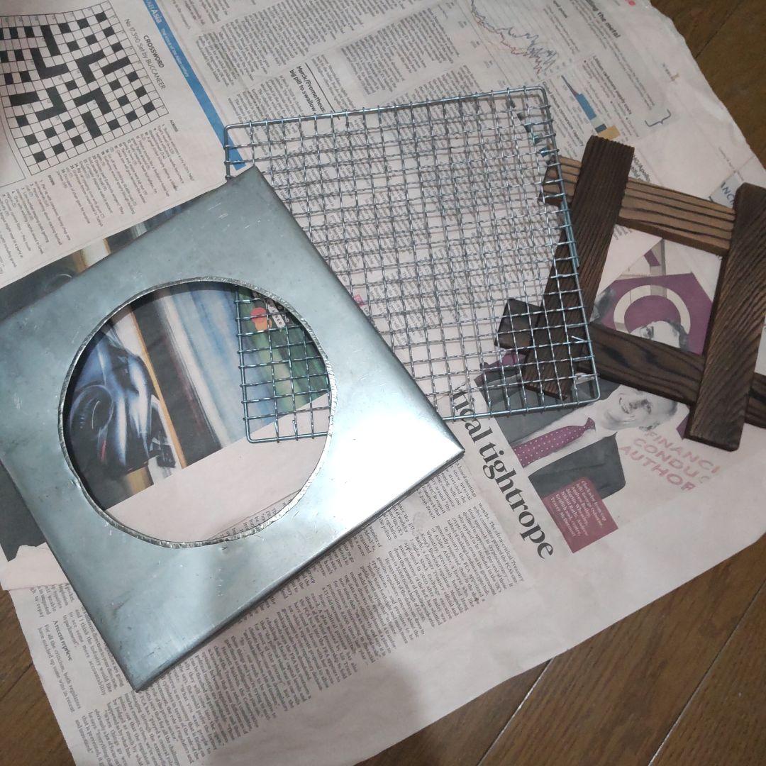 Mamy様 新品未使用 ⑤⑥ 七輪 陶器製 網付き 2つ