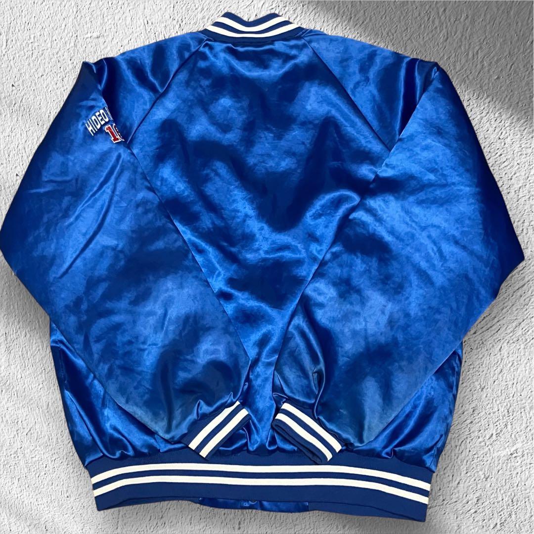 k*6様 【超希少/USA製】90s 野茂英雄ドジャース スタジャン刺繡 NUT