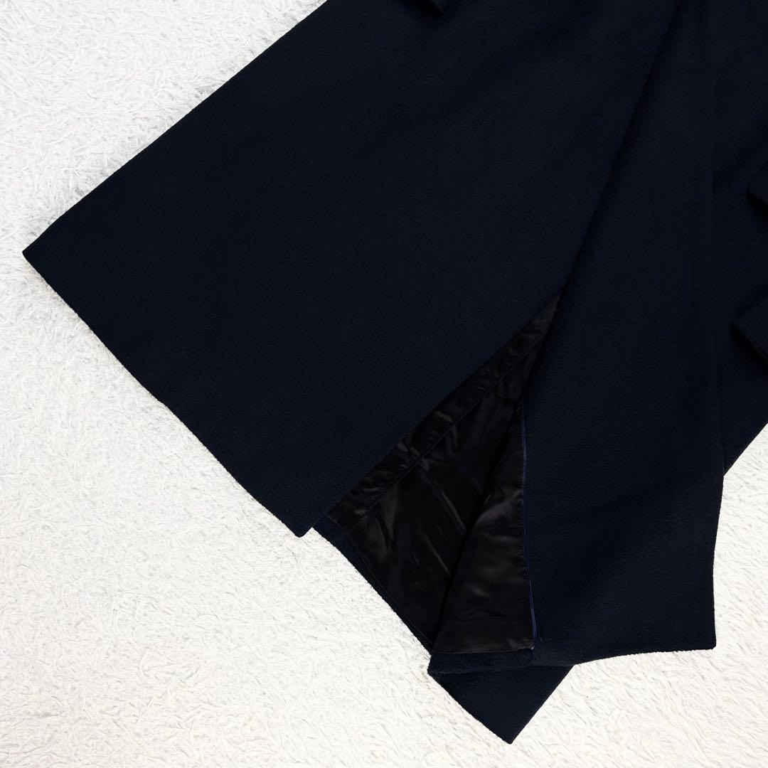 最高級 極美品 カシミヤ100% 裏地水玉 ポールスミス ダブルチェスターコート