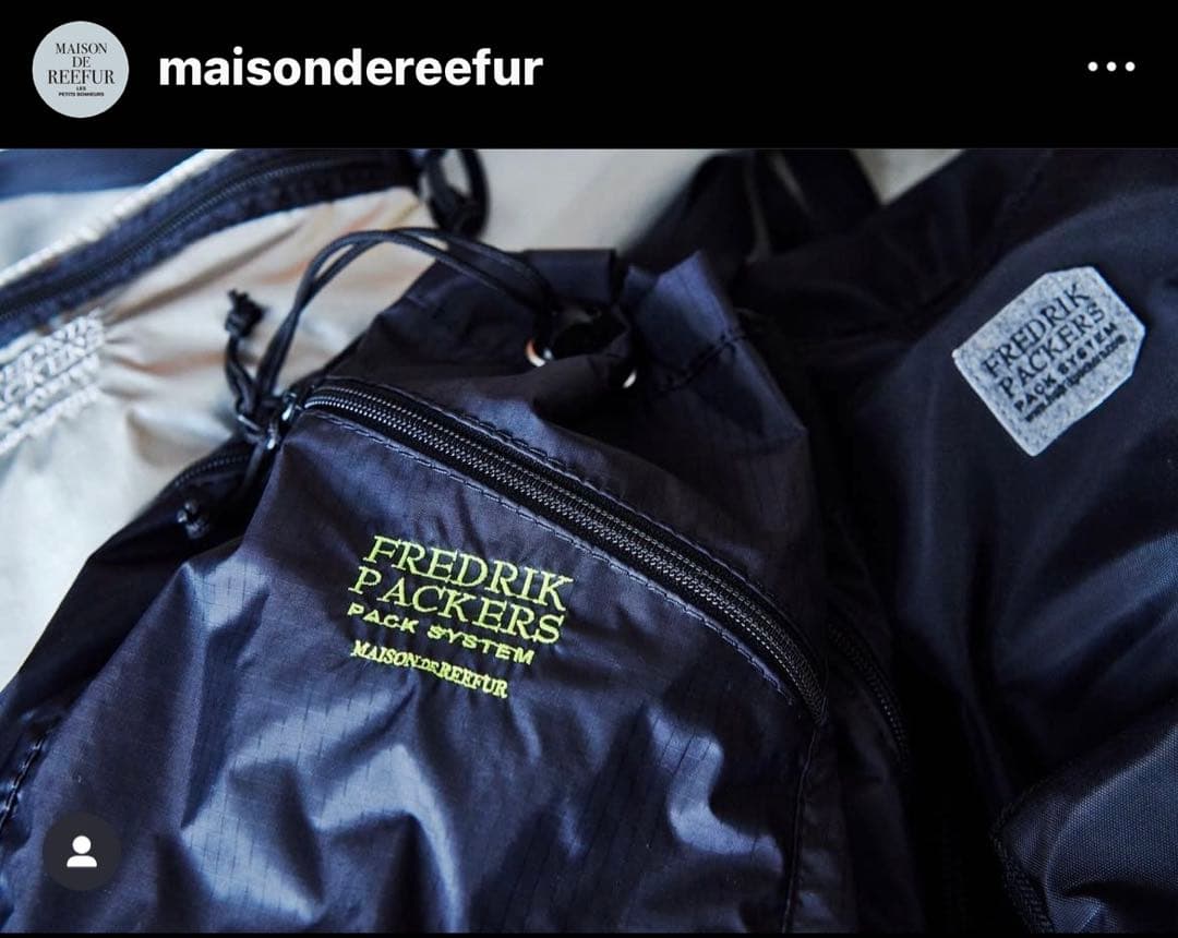 ⭐️タグ付き未使用⭐️ メゾンドリーファー フレドリックパッカーズ