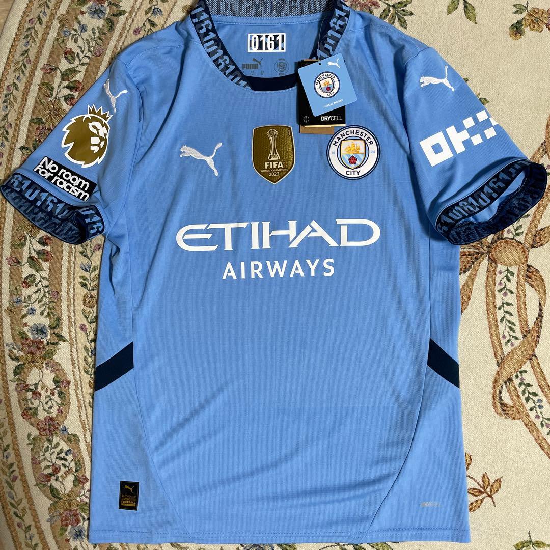 【新品タグ付 正規品】マンチェスターシティ デブライネ 24-25 ユニフォーム