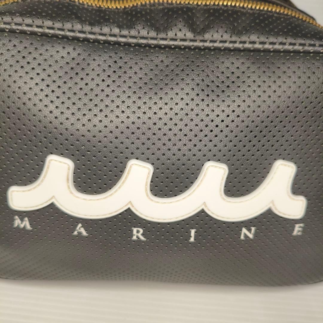 美品✨muta marine ゴルフ カートバッグ ハンドバッグ ブラック