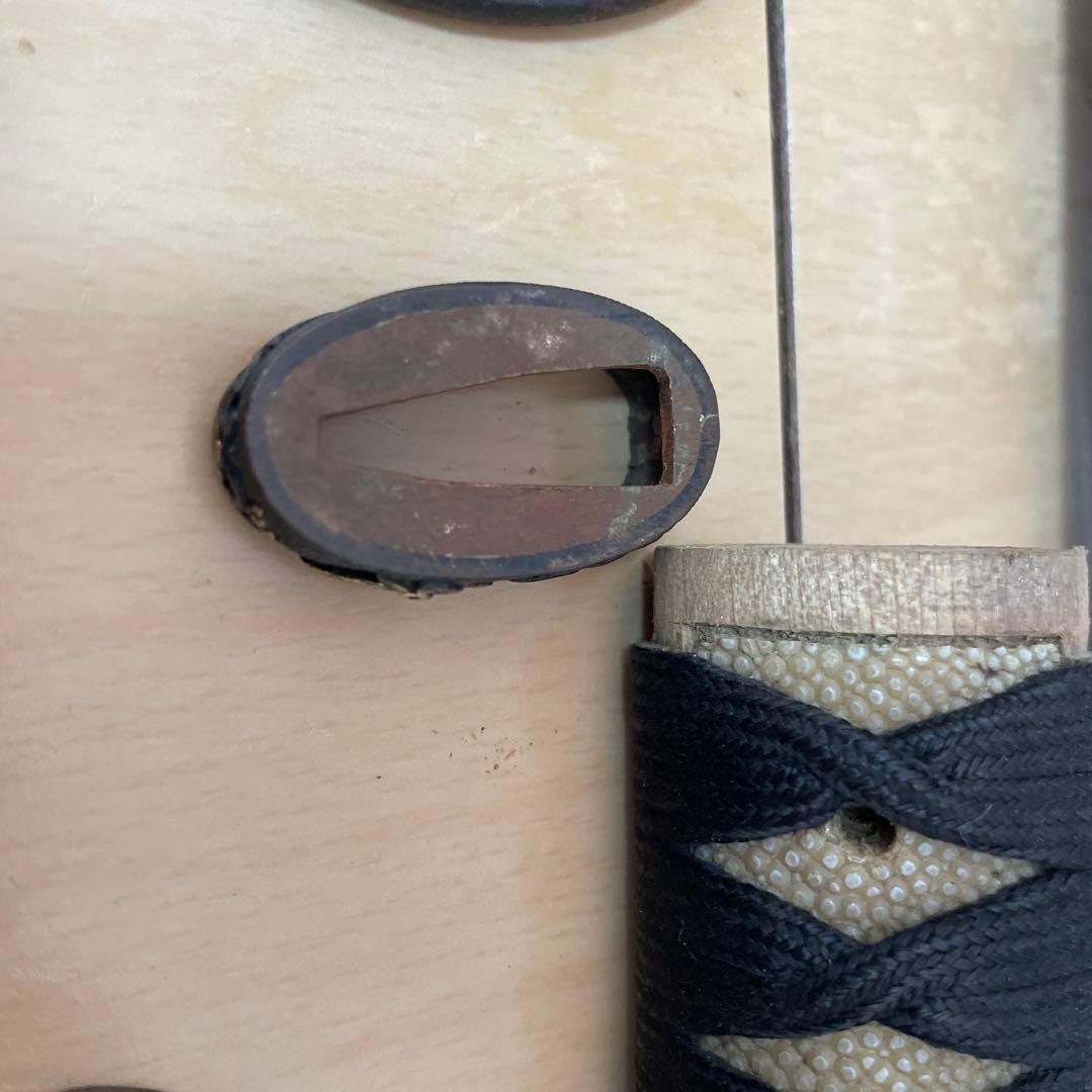 蔵出　江戸時代　良い金具が付いた脇差拵え