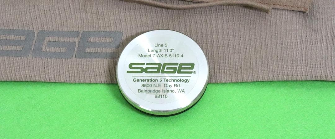ロッド SAGE Z-AXIS #5 11'0 ft Fly Rod