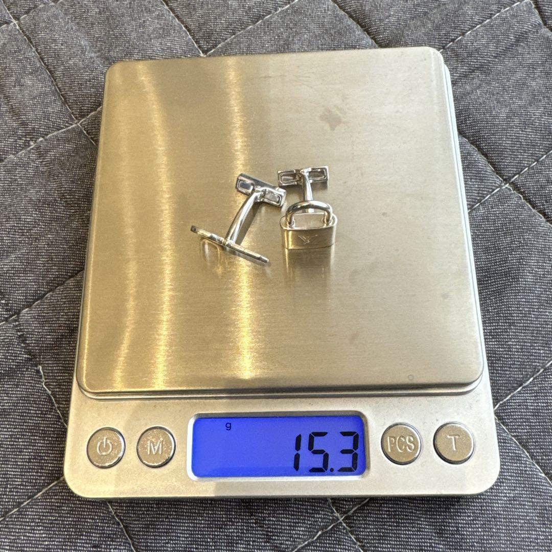 LOUIS VUITTON ルイヴィトン カデナキーカフス シルバー925