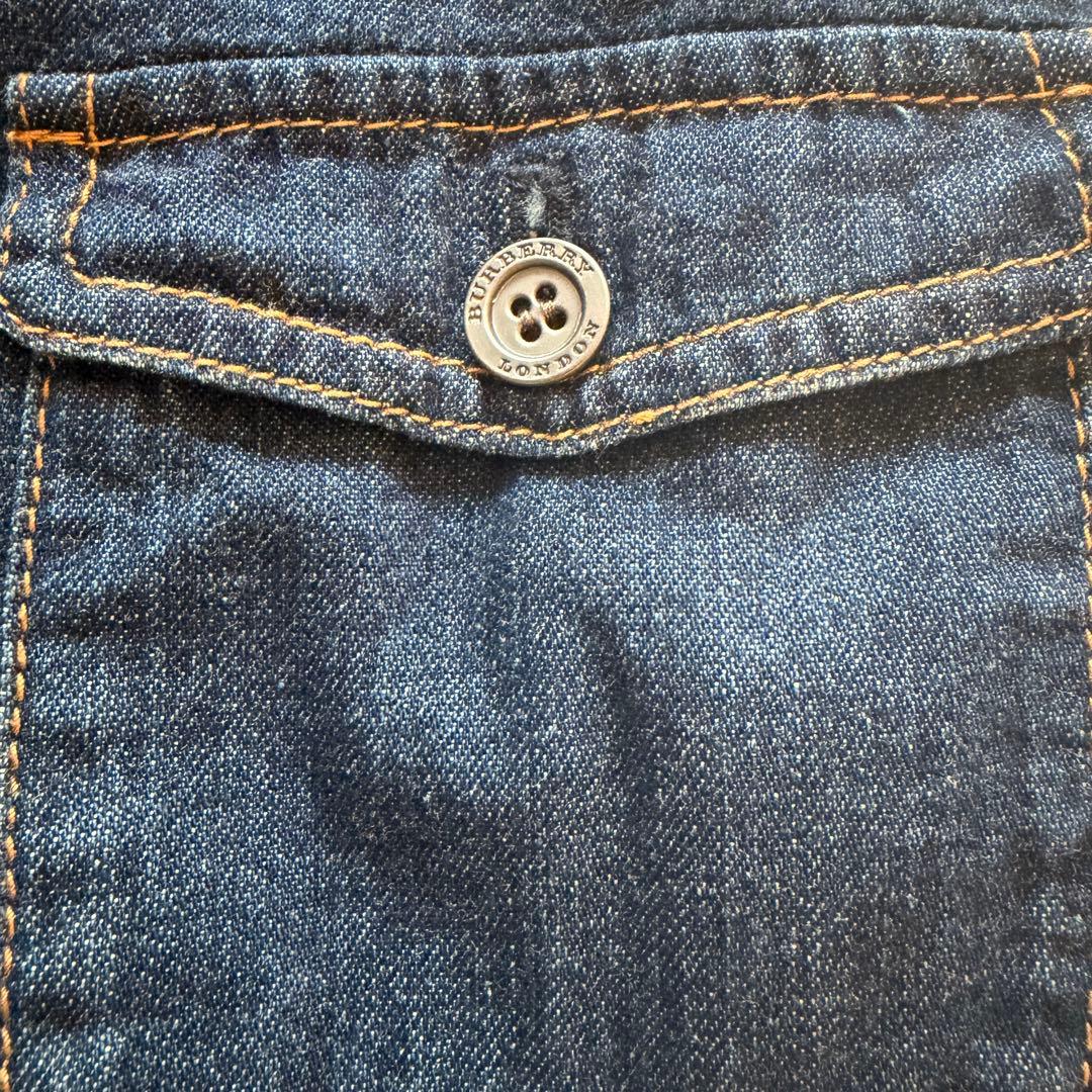 BURBERRY LONDON ノバチェック デニムジャケット 薄手 三陽商会 - メルカリ