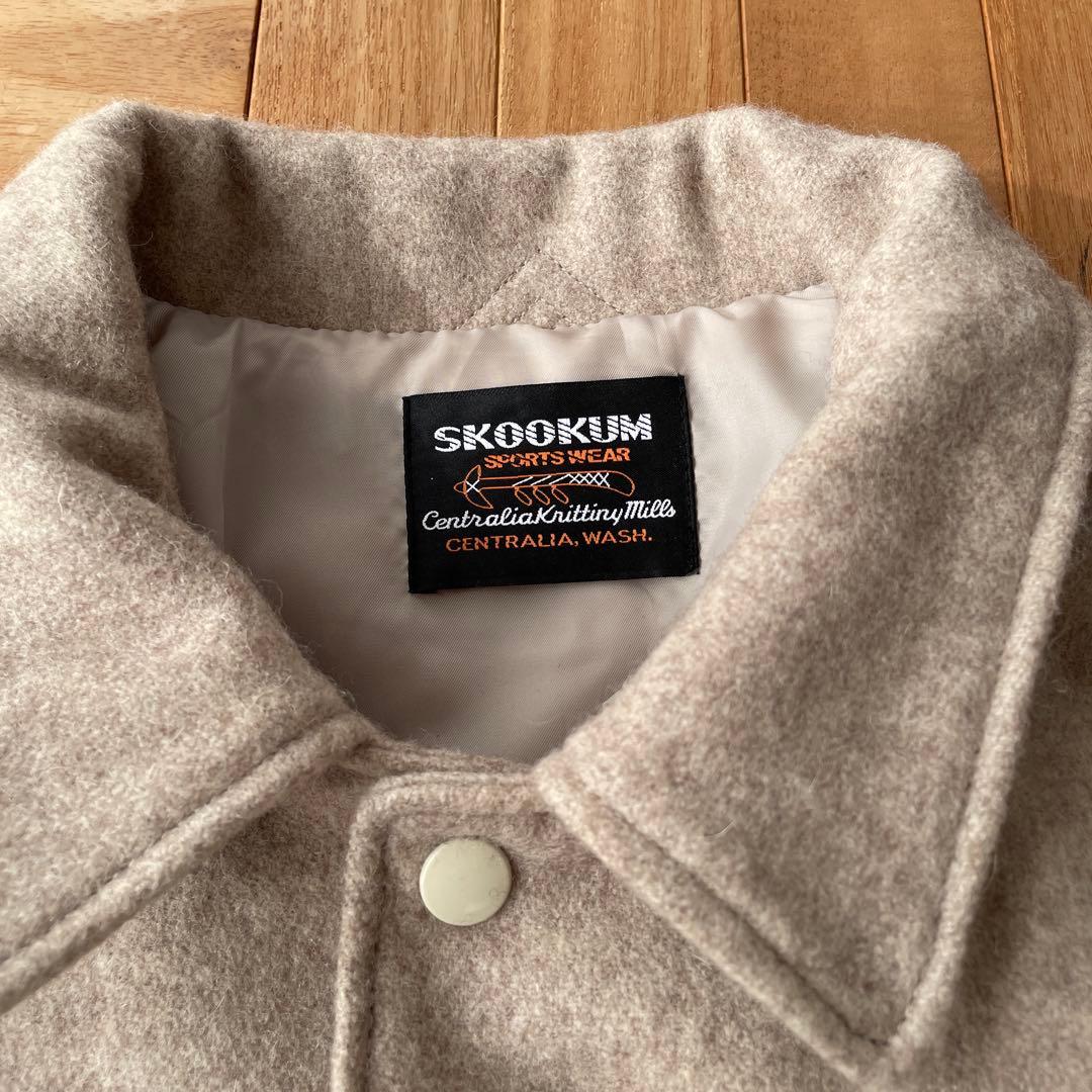 美品 417エディフィス 別注 スクーカム スタジャン バブアー AVIREX