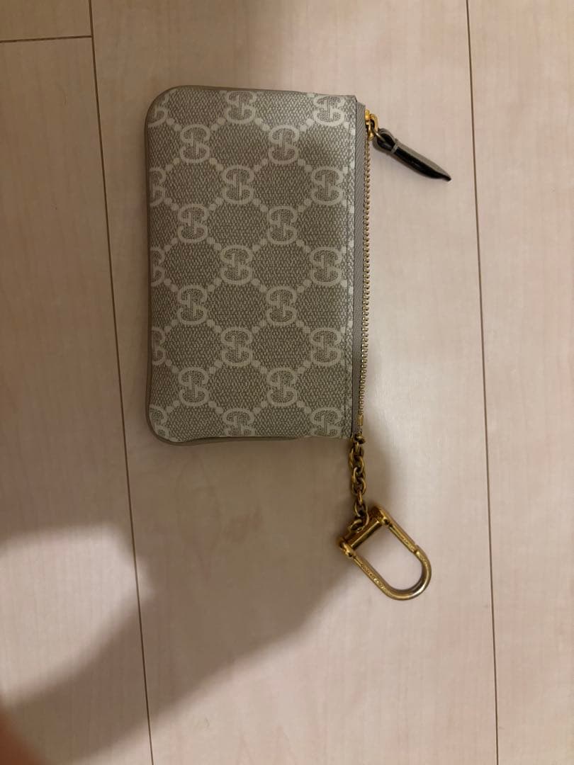 GUCCI GGパターン キーケース ベージュ