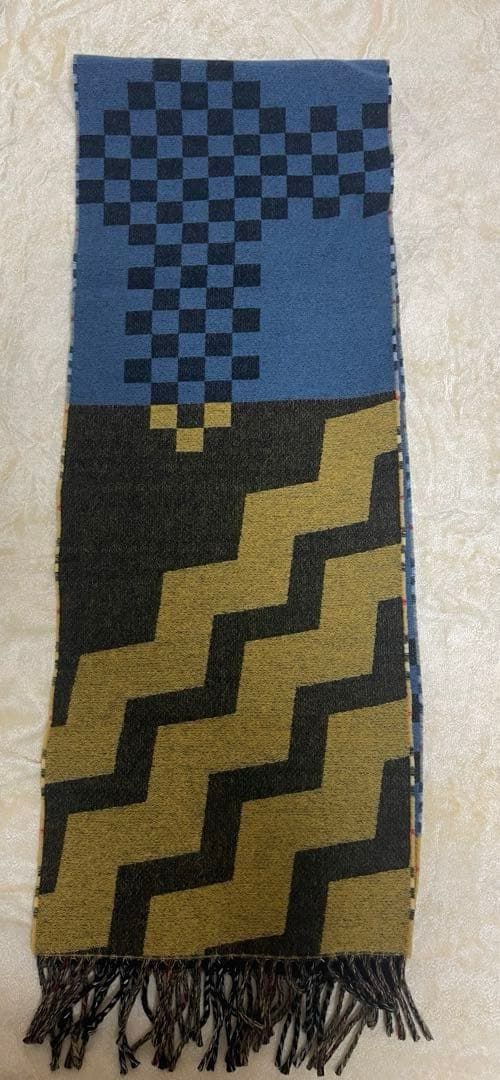 Burberry ウール71% カシミア29% マフラー チェック柄