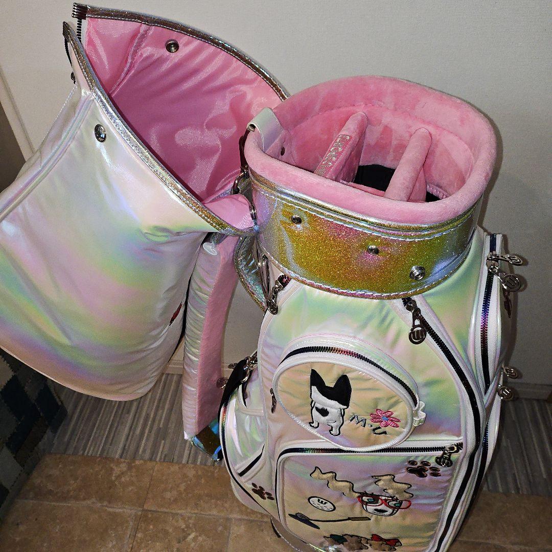 新品 未使用品 MUスポーツ キャディバッグ ローリングソール オーロラ