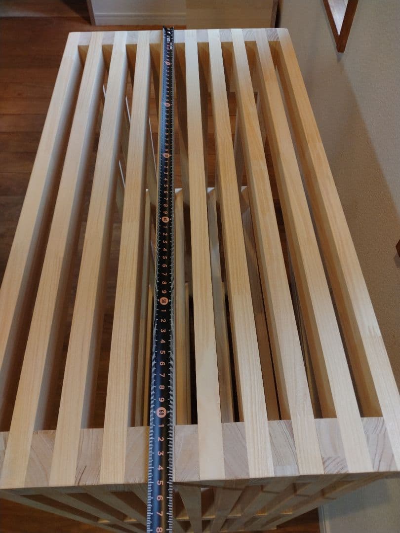 木製 ハンドメイド オーダー 格子 棚 アクアラック シェルフ 水槽台 金魚