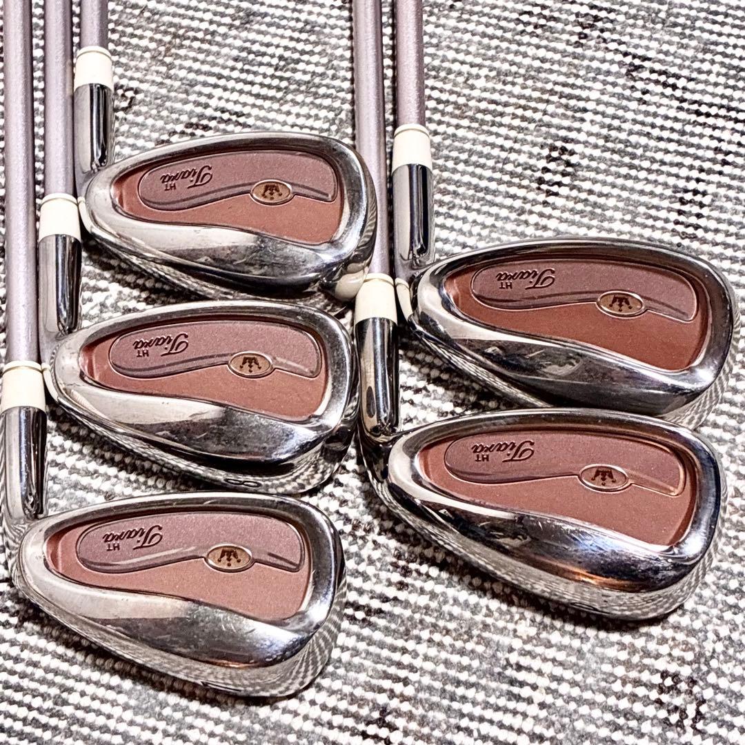 良品 9本 Wilson Tiara HT レディース ゴルフクラブ 右利き