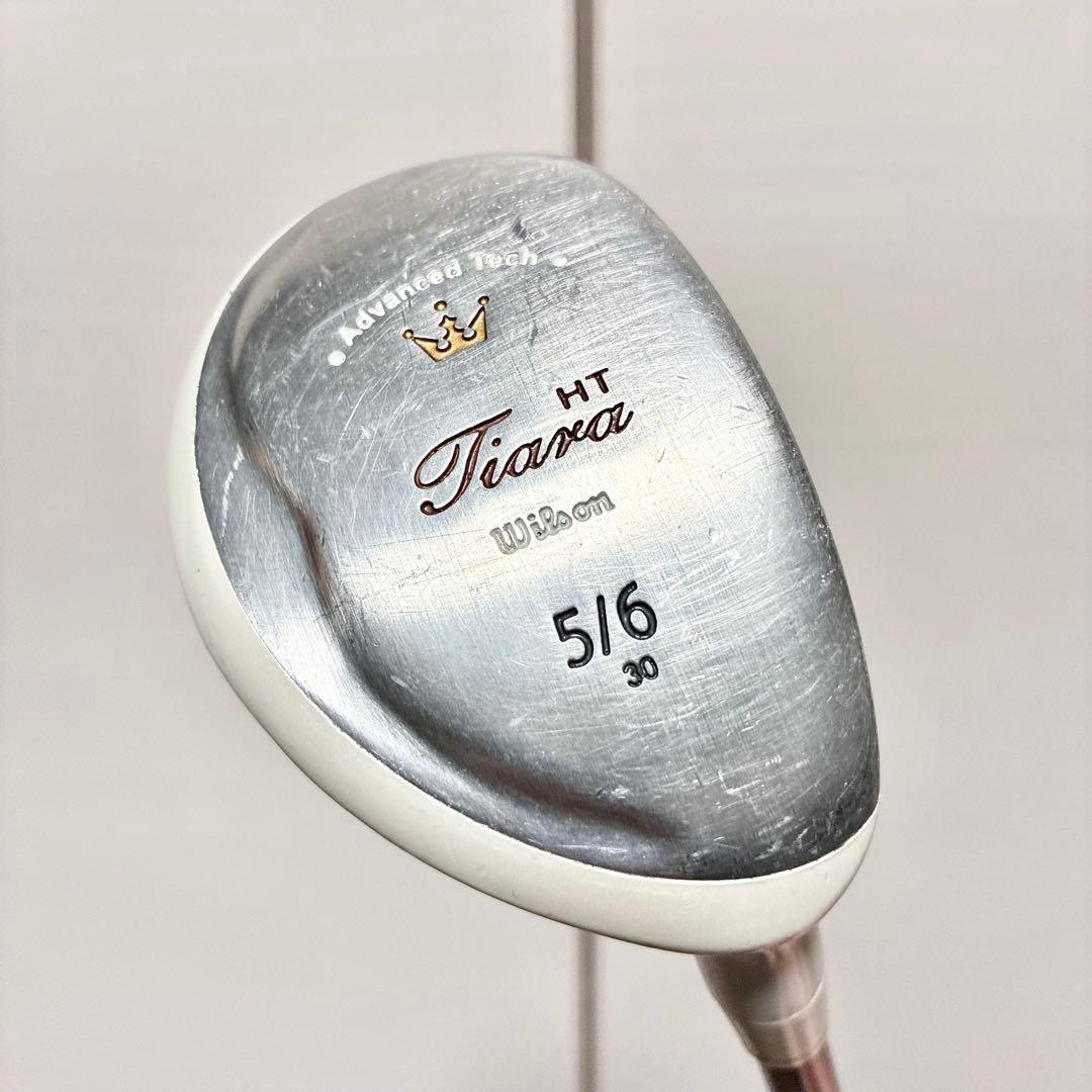 良品 9本 Wilson Tiara HT レディース ゴルフクラブ 右利き