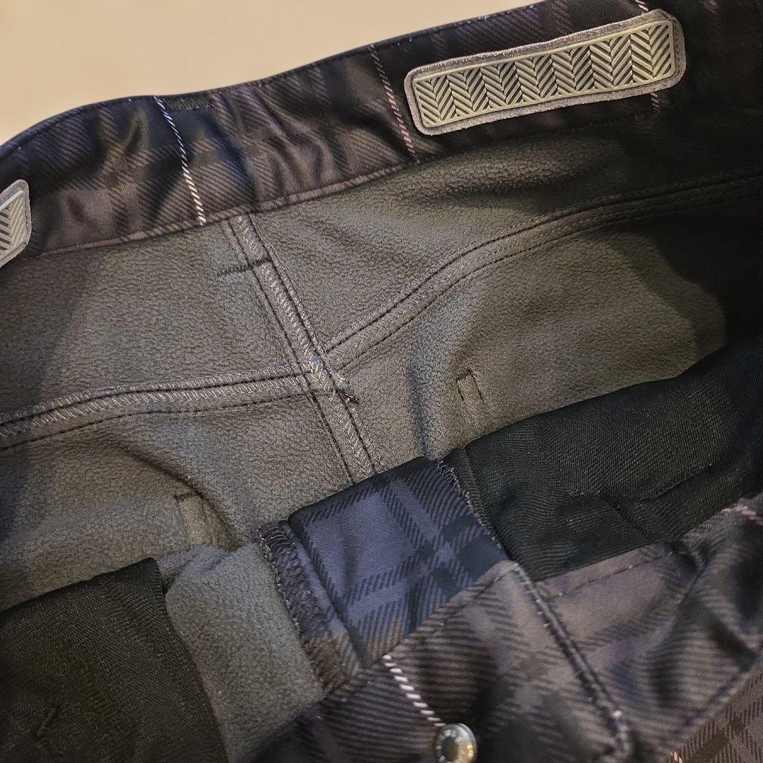 FILA ゴルフ ウェア セットアップ メンズ ブラック M L 裏起毛