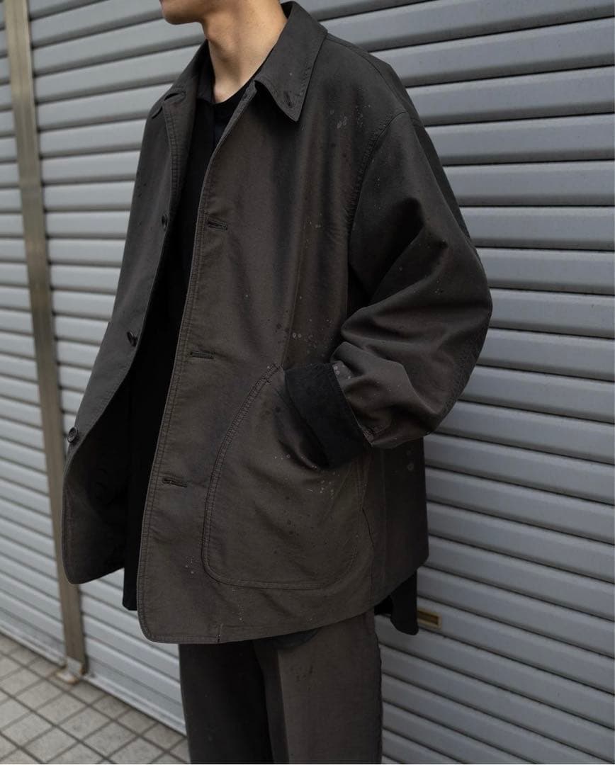 yoke ヨーク PAINTED BIG COVERALL JACKET