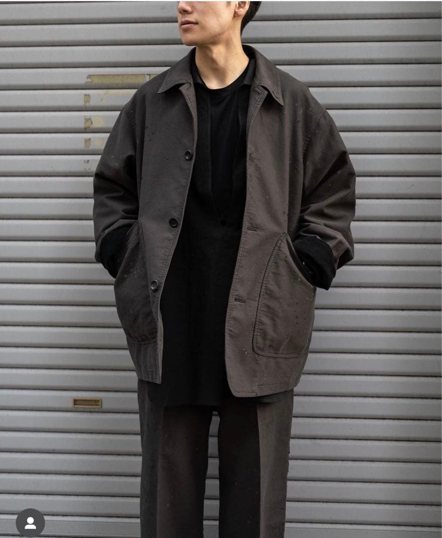 yoke ヨーク PAINTED BIG COVERALL JACKET