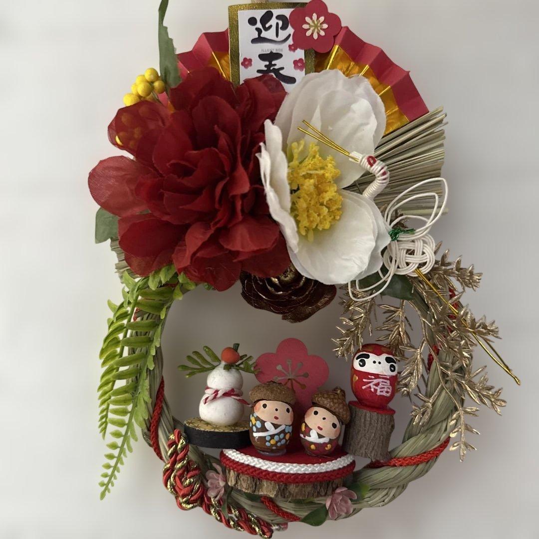 どんぐりアート♡2026年度お正月しめ縄♡