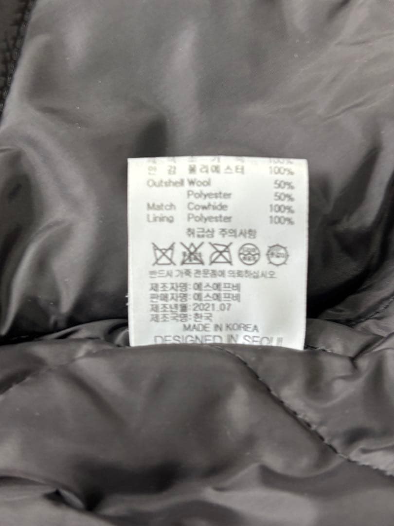 NOMANUAL スタジアムジャンバー Lサイズ NOMANUAL スタジャン ブラック