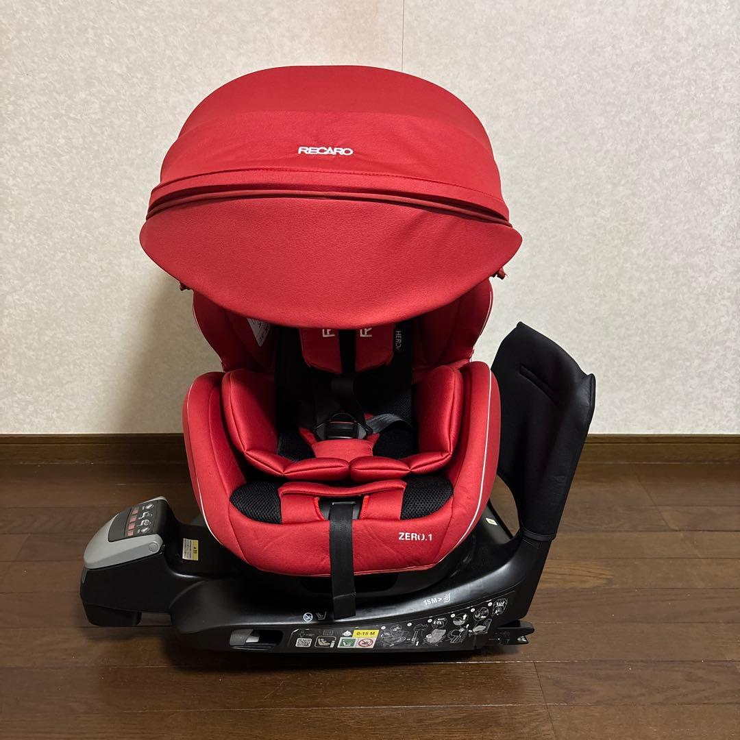 【美品】RECARO ゼロワン セレクト ISOFIX 新生児OK