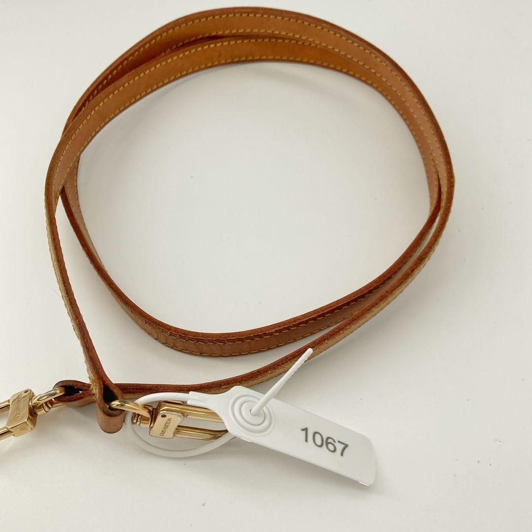 ルイヴィトン ショルダーストラップ ヌメ革 ベルト 肩紐 1.5cm×110cm