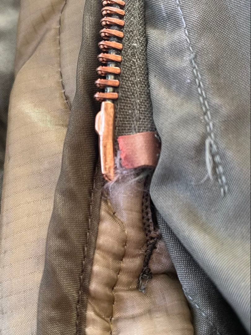 米軍実物 M-65 フィッシュテールパーカー フルセット SIZE:S USED