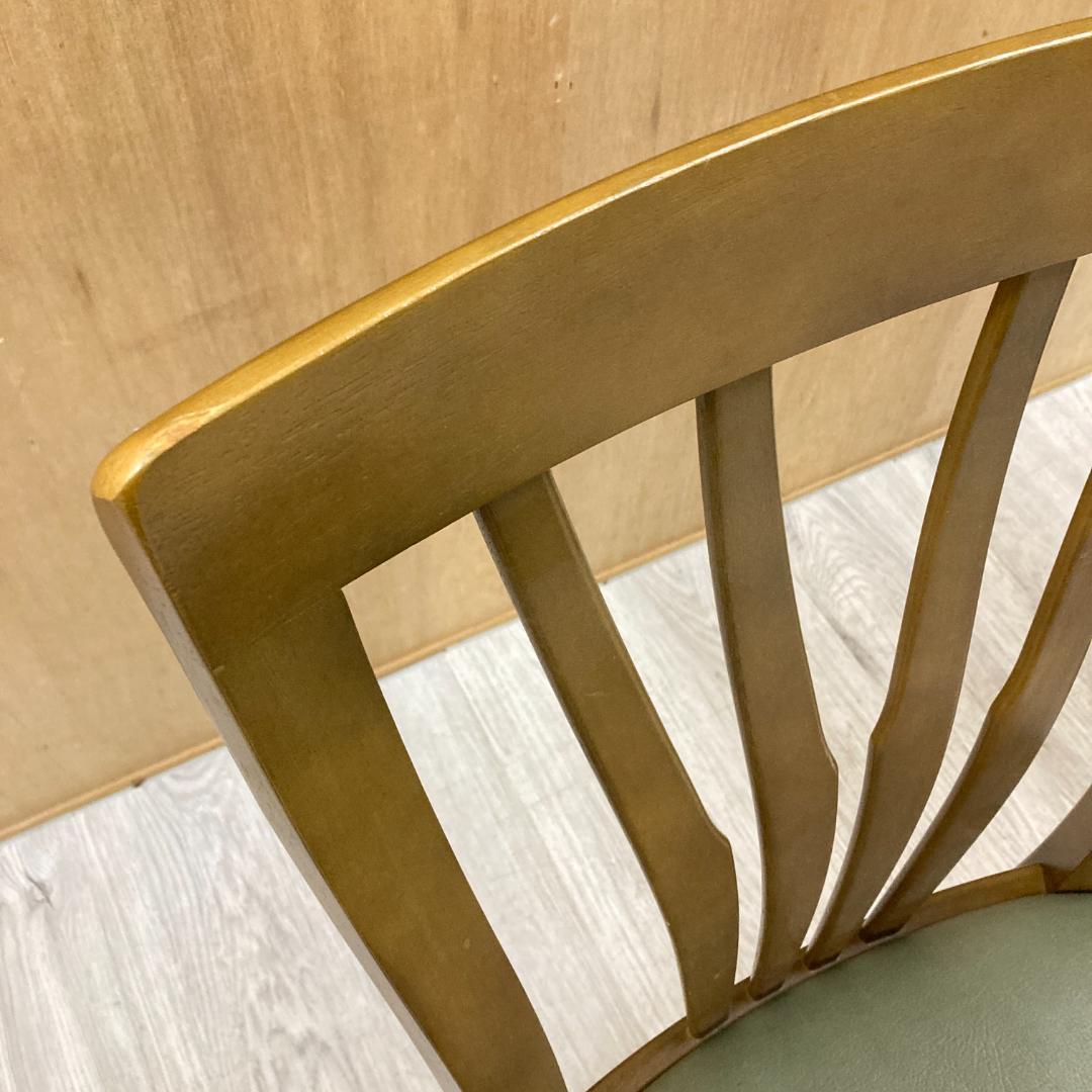 【カリモク】ダイニングチェア　椅子　食卓 ２脚セット