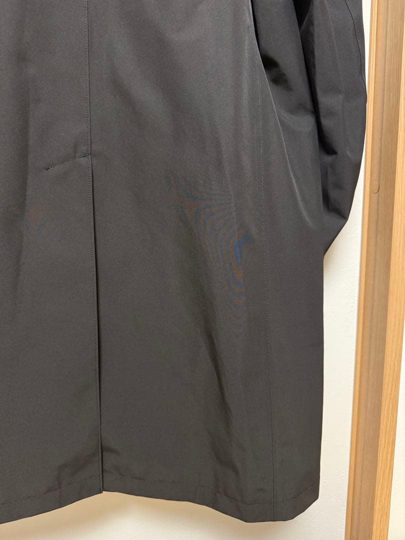 美品 ダーバン ステンカラーコート ブラック ゴアテックス 撥水 XL LL